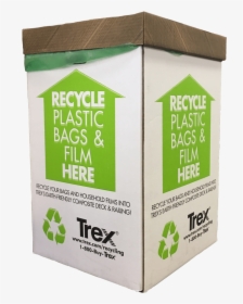 Plastic Bag Recycling Bin, HD Png Download, Free Download