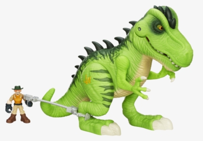 2015 05 20 1432139336 900088 Playskool - Jurassic World T Rex Green, HD Png Download, Free Download