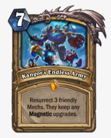 Kangor"s Endless Army Png Image - Kangor's Endless Army Hearthstone, Transparent Png, Free Download