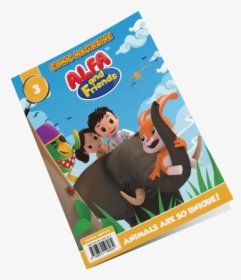 Digital Comic Book In App For Kids - Cartoon, HD Png Download, Free Download