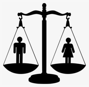 Equality, Rights, Women, Men, Equal, Woman, Man, Human - Scales Of Justice, HD Png Download, Free Download