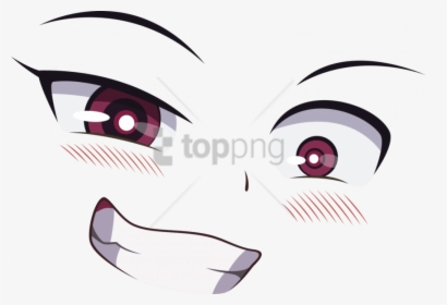 Crying - Anime Girl Face Transparent, HD Png Download, Free Download