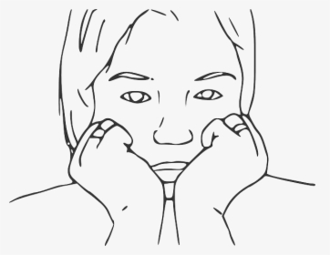 Man Crying Png -man People Person Woman Sad Alone Crying - Person Being Bored Drawing, Transparent Png, Free Download