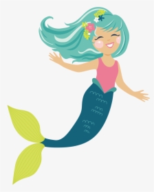 Mermaid Print & Cut File - Print And Cut Mermaid, HD Png Download, Free Download