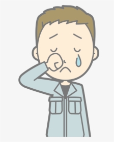 Crying Male - Weinen Clipart, HD Png Download, Free Download