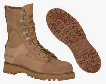 Army Temperate Weather Boots Png Image - Brown Boots Png, Transparent Png, Free Download