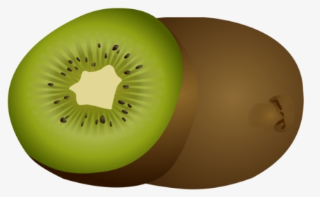 Kiwi Clipart Healthy Fruit - Dibujo Kiwi Fruta, HD Png Download, Free Download