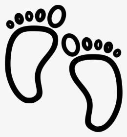 Baby Feet - Icon Baby Feet Transparent Background, HD Png Download, Free Download