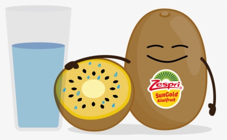 Week32 Zespri Sungold Kiwifruit Is A Natural Source - Cartoon, HD Png Download, Free Download