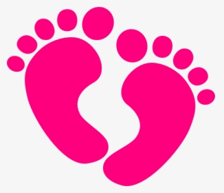 Baby Feet Pictures Clip Art - Pink Baby Feet Clipart, HD Png Download, Free Download