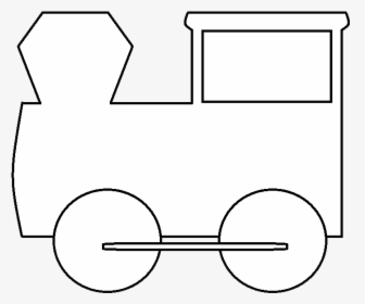Railroad Box Car Black White Clipart - Train Cars Clipart Black And White, HD Png Download, Free Download