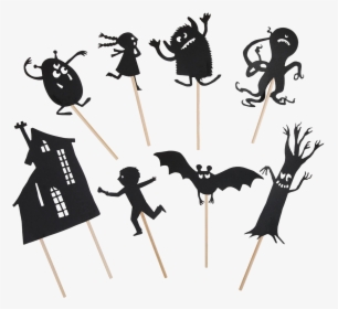 Transparent Spookyforest - Shadow Puppets Scary, HD Png Download, Free Download