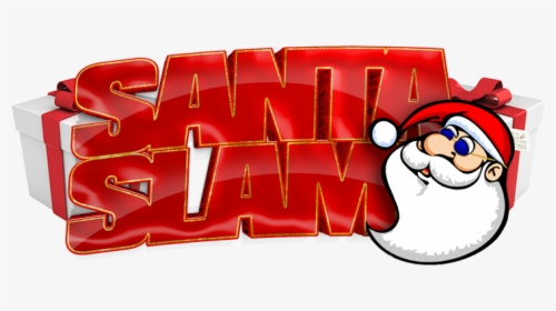 Santa Slam 2018 Logo - Cartoon, HD Png Download, Free Download