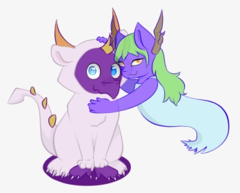 Spooky And Her Cat - Cartoon, HD Png Download, Free Download