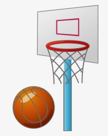 Cartoon Basketball Backboard Basketball Court - Backboard, HD Png Download, Free Download