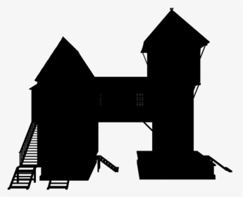 House Silhouette, HD Png Download, Free Download