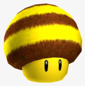 Download Zip Archive - Mario Galaxy Bee Mushroom, HD Png Download, Free Download