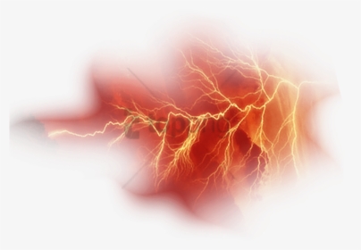 Heat - Red Lightning Transparent Background, HD Png Download, Free Download