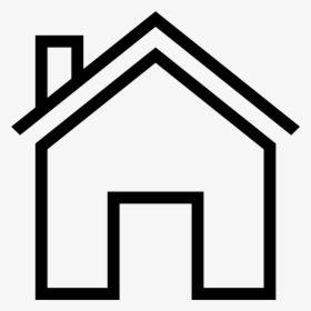 Home Outline - Transparent Background Home Icon Png, Png Download - kindpng