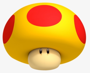 Super Mario Big Mushroom, HD Png Download - kindpng
