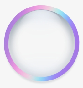 Geometric Geometry Purple Circle Round Blue Pink Tumblr - Purple Circle No Background, HD Png Download, Free Download