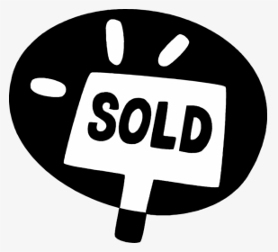 Vector Illustration Of Residential Real Estate Sold - Sign, HD Png Download, Free Download