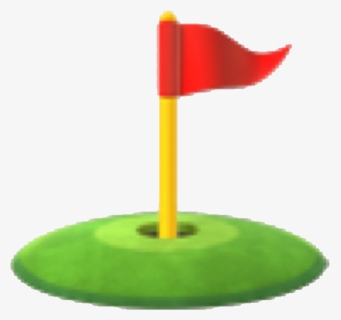 Transparent Red Flag Png - Emoji Flag In Hole Png, Png Download, Free Download