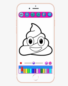 Poop Emoji Coloring Sheet, HD Png Download, Free Download