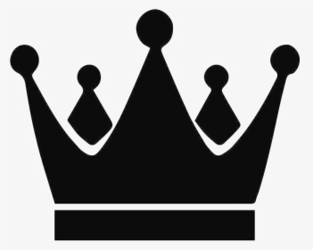 Crown King Silhouette Clipart Throughout Transparent - Black King Crown Clipart, HD Png Download, Free Download