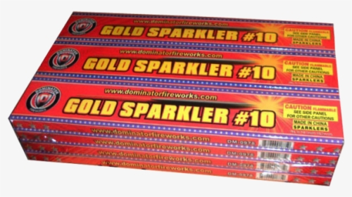 Gold Sparklers Num10, HD Png Download, Free Download
