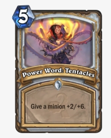 Power Word Tentacles Hearthstone, HD Png Download, Free Download