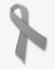 Transparent Silver Ribbon Png - Brain Cancer Ribbon Png, Png Download, Free Download
