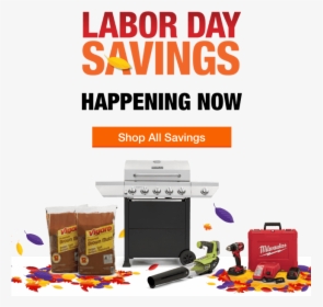 2017 Home Depot Labor Day Sale, HD Png Download, Free Download