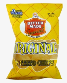 Better Made Original Potato Chips - Cheese Puffs, HD Png Download, Free Download