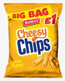 Cheesy Chips - Bobbys, HD Png Download, Free Download