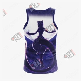 Pokemon Mewtwo Unisex 3d Tank Top, HD Png Download, Free Download