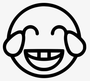 Laughing - Sad Emoji For Coloring, HD Png Download, Free Download