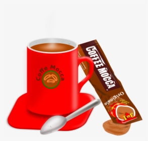 Hot Chocolate Clip Art At Clker - Caffè Mocha, HD Png Download, Free Download