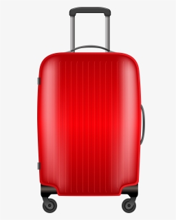 Travel Clipart Travel Case - Red Travel Bag Png, Transparent Png, Free Download
