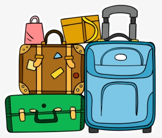 Suitcase Baggage Travel - Luggage Clipart, HD Png Download, Free Download