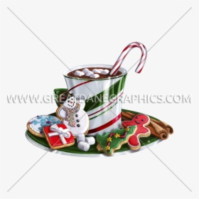 Christmas Clipart Hot Chocolate - Cartoon, HD Png Download, Free Download