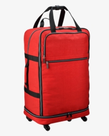 Red Travel Bag No Background Transparent Image - Travel Bag Transparent Background, HD Png Download, Free Download