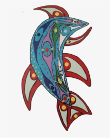 Metis Art Image Of A Salmon - Indigenous Allyship, HD Png Download, Free Download