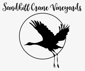 Sandhill Crane Vineyards Wine Common Grape Vine Logo - Crane Kids Logo, HD Png Download, Free Download