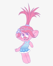 Dreamworks Trolls Trolls Princess Poppy Trolls Holiday - Cartoon Poppy Troll, HD Png Download, Free Download