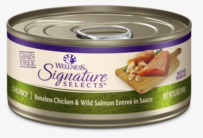 Signature Selects Chunky Chicken Wild Salmon - Wellness Core Signature Selects Flaked Skipjack Tuna, HD Png Download, Free Download