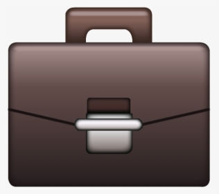 Suitcase Emoji Png - Briefcase Emoji Transparent, Png Download, Free Download