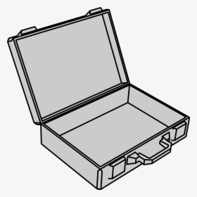 Empty Suitcase Clip Arts - Open Suitcase Clip Art, HD Png Download, Free Download