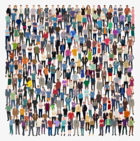 Transparent Crowd Of People Png - Huge Crowd Of People, Png Download, Free Download