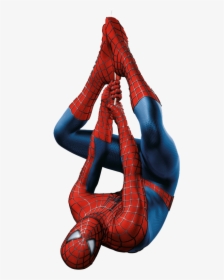 Spiderman Hanging Upside Down, HD Png Download, Free Download
